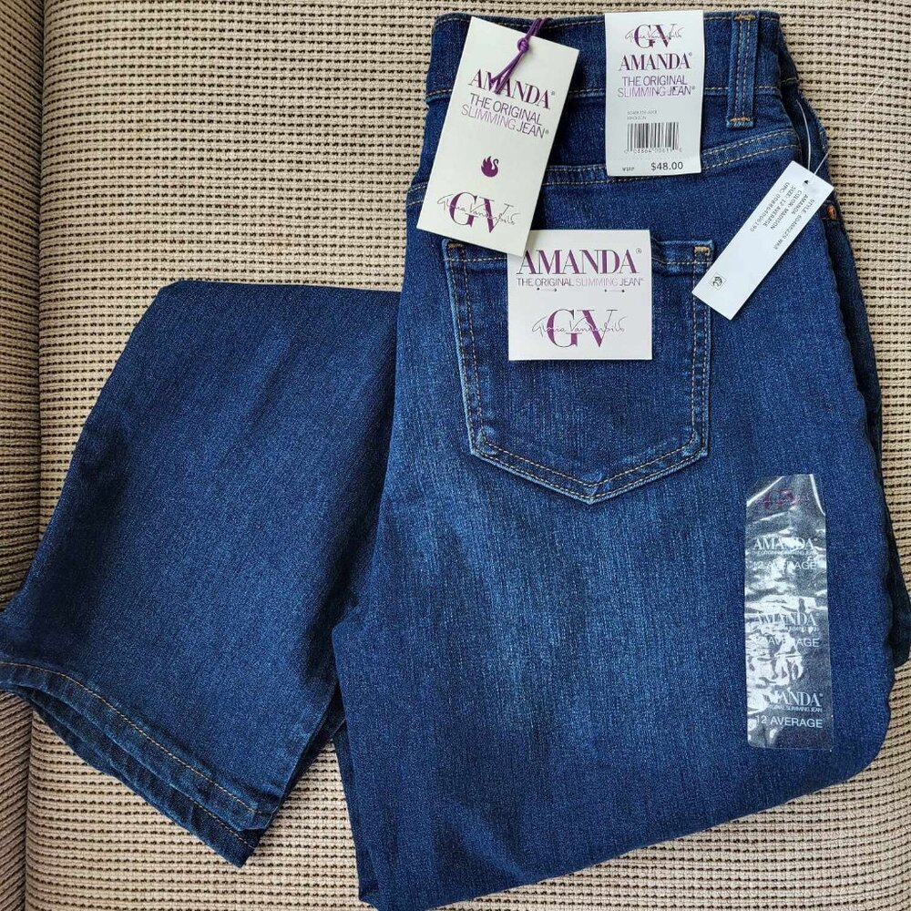 Gloria Vanderbilt Amanda Jeans, Madison Wash